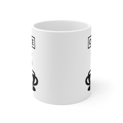 Coffee Lover's 11oz Mug | Perfect Gift for Coffee Enthusiasts, Caffeine Addiction