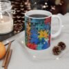 Bright Puzzle Piece Mug