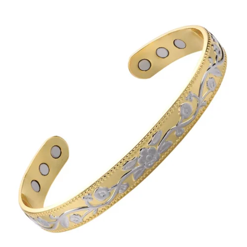 Premium Pure Copper Bracelets for Women Vintage Style Magnetic Therapy Open Cuff Bangle Jewelry Gifts