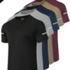 5pcs Men's Athletic T-Shirts